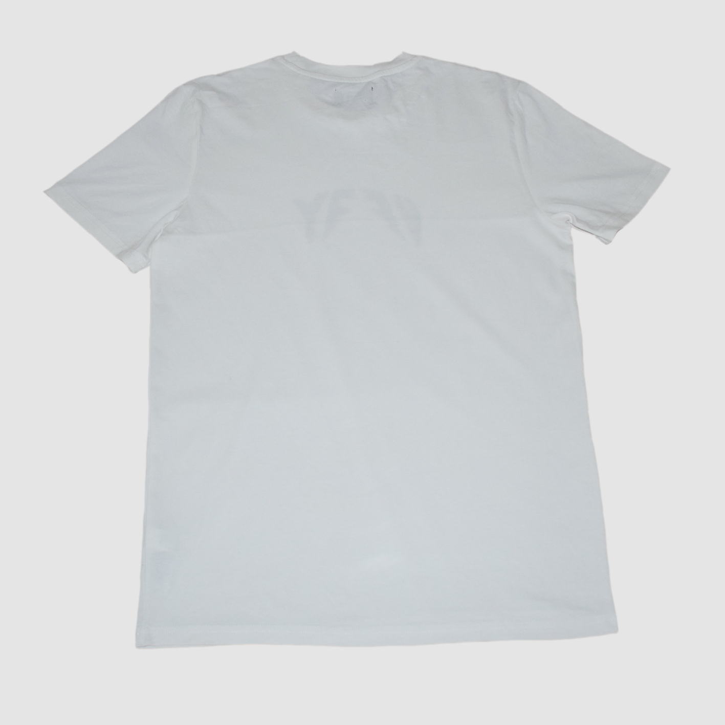 Flamed Logo Off White T-Shirt.